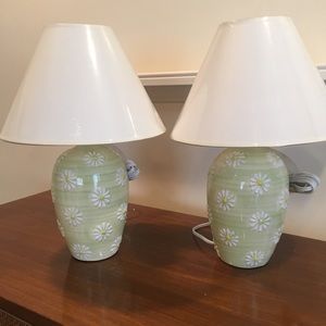 SOLD!! Daisy Lamps